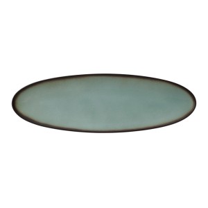 Serveerschotel ovaal CFD Fantastic turquoise 440x140mm